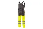 rain pants half suit hi-vis yellow