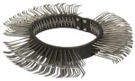 brush 11mm x Ø105mm bended 0,5 mm steel