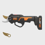 with battery branch scissors WG330E, Worx