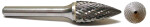 burr puukujuline Ø 6 mm round ending
