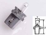 with plastic socket BULB 24V 1.2W (B8.3D)