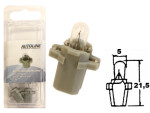 bulb 24V 1,2W gray 2kpl/BLISTER 24V