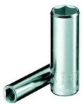 socket 1/4" 10 mm, long
