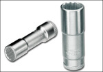 socket 3/8" 22 mm, long