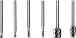 mills HSS miniotslihvijale 6 pc 3, 2MM