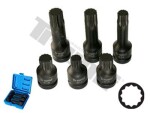 12- star impact bits m14, m16, m18 short+ long triumf