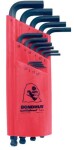 long Hex wrenches set, ball head 15-pc