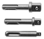 3-os. sds adapters set 1/4", 3/8", 1/2" triumf