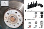 Impact Socket set for brakes 3/8"