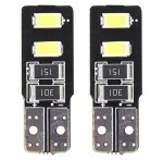 Led bulbs 2pc canbus 4 SMD, T10, W5W, 12V