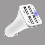 car USB charger 4 sockets 12/24V
