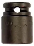 Impact socket 3/8" 18 mm
