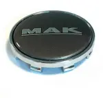 MAK Wheel Cap 8010008555 C070 61mm Gun Metal (Equivalent to Audi OE Cap)