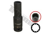 long Impact Socket 33mm 1/2" triumf