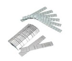 ALU Fe adhesive balancing weights (h=4mm) 5g*4pcs.+10g*4pcs. (60gr) 100strips/pack.
