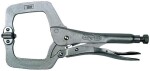 locking pliers, C-jaws, length 100 mm