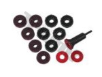 wheel hub puhastuskettad " abrasive pad" 13pc triumf