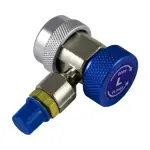 air conditioning hose faucet-interface r134a low/low pressure (blue) jbm