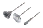 mini wire brush set 3 pieces