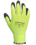 Polüestersõrmikud vahustatud latex coating yellow 10