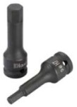 Impact socket 1/2" inner hexagon 4 mm
