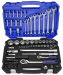 socket set 1/4“ and 1/2" 91-pc