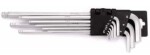 short Hex wrenches set, ball head 9-pc