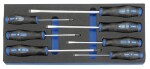 Screwdriver set, 7-piece