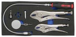 Locking Pliers/flexible LED/mirrors 7-pc