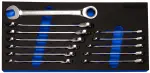 ratchet wrench set 8-19mm damaged for bolts/for nuts