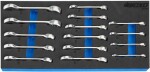 Ring Open End short 8-22 mm 15-pc