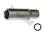 long socket 22mm 3/8" triumf