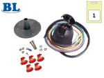 Socket Plug with cables, 7-pin 12V