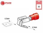 flat pins 6.3mm