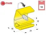 Self stripping tap terminal