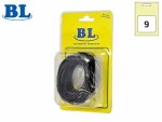 Autojuhe 2.5mm² 10m black, suspension roll: 10m