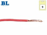 Autojuhe 2.5mm² 10m red, suspension roll: 10m