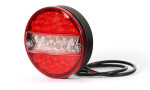 WAS multi-function light rear round left / right LED reverse gear light  fog light  24V