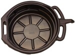 Õlikogumisvann with spout 16L, black