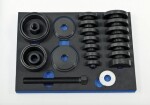 wheel bearing removal- and mounting set.