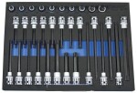 TORX-socket set 1/2", 32-pc
