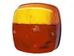 rear light 12/24V 121x121x56mm