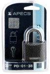 padlock PD01 38mm 3 keys