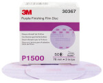 sandpaper disc p1500 75mm 50 pc.