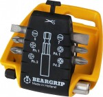 drill bits set, 7- os. beargip sl5, sl7, ph1, ph2, pd1, pd2