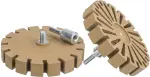 segmen- rubber disc from wheel adhesive residues for removal (3500 rpm) 6mm with adapter!