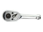 handle Ratchet, 3/8 inches (10 mm), teeth: 72, length.: 110 mm (very short/a), type: two-way, with retarder, Swivel Handle: metal