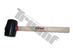 rubber hammer wooden handle 800g triumf
