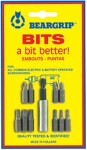 11 part. drill bits set ph-pz-sl+holder beargrip
