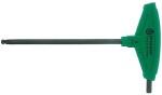 t-hex ball head 10mm. 150mm green 1k handle beargrip